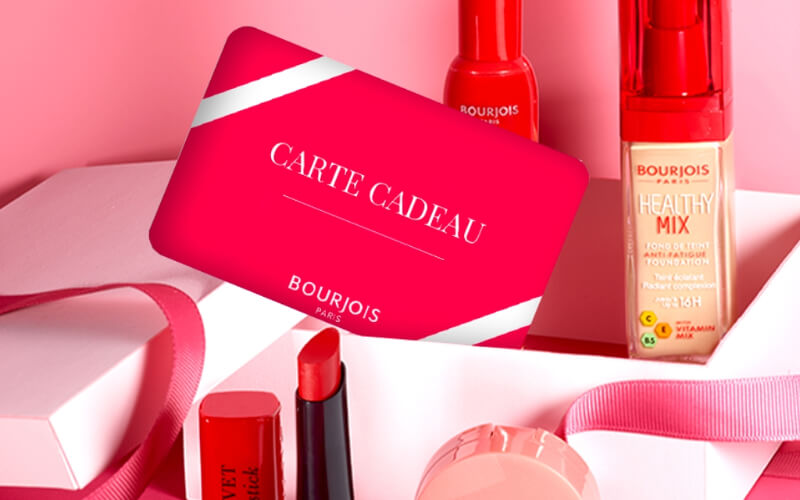 La E-Carte Cadeau Bourjois