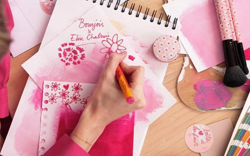 Look Elise Chalmin x Bourjois