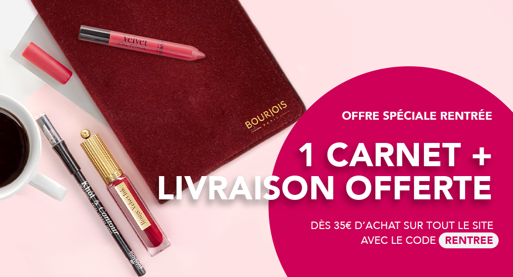 carnet maquillage Bourjois 