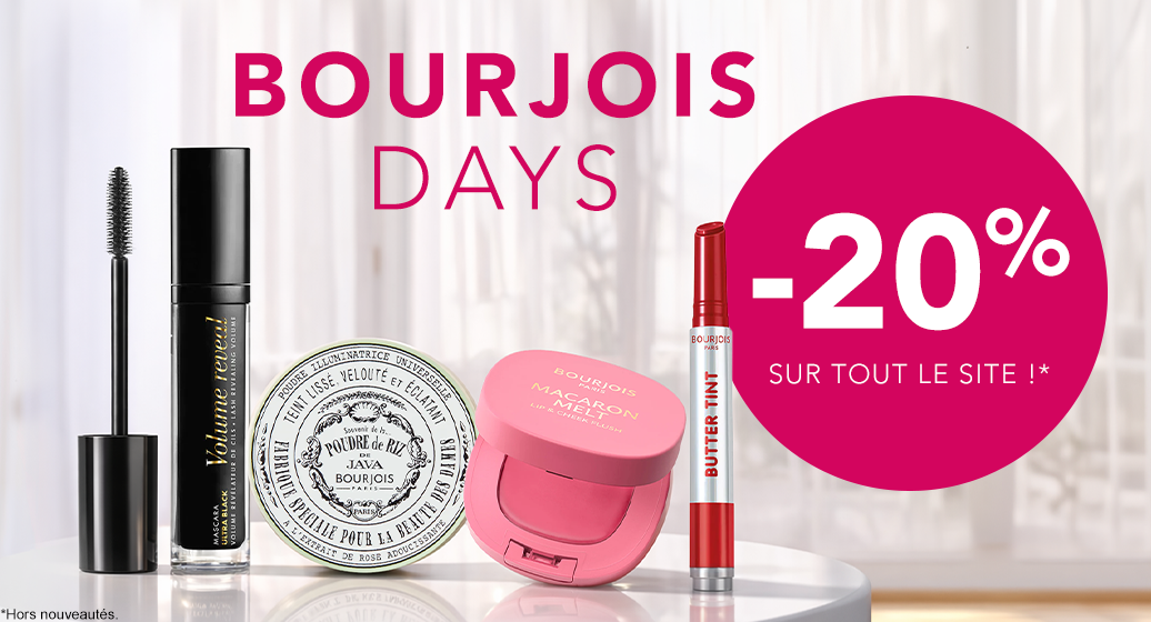Bourjois Days -20% sur tout le maquillage