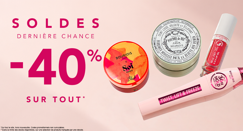 SOLDES MAQUILLAGE -40%