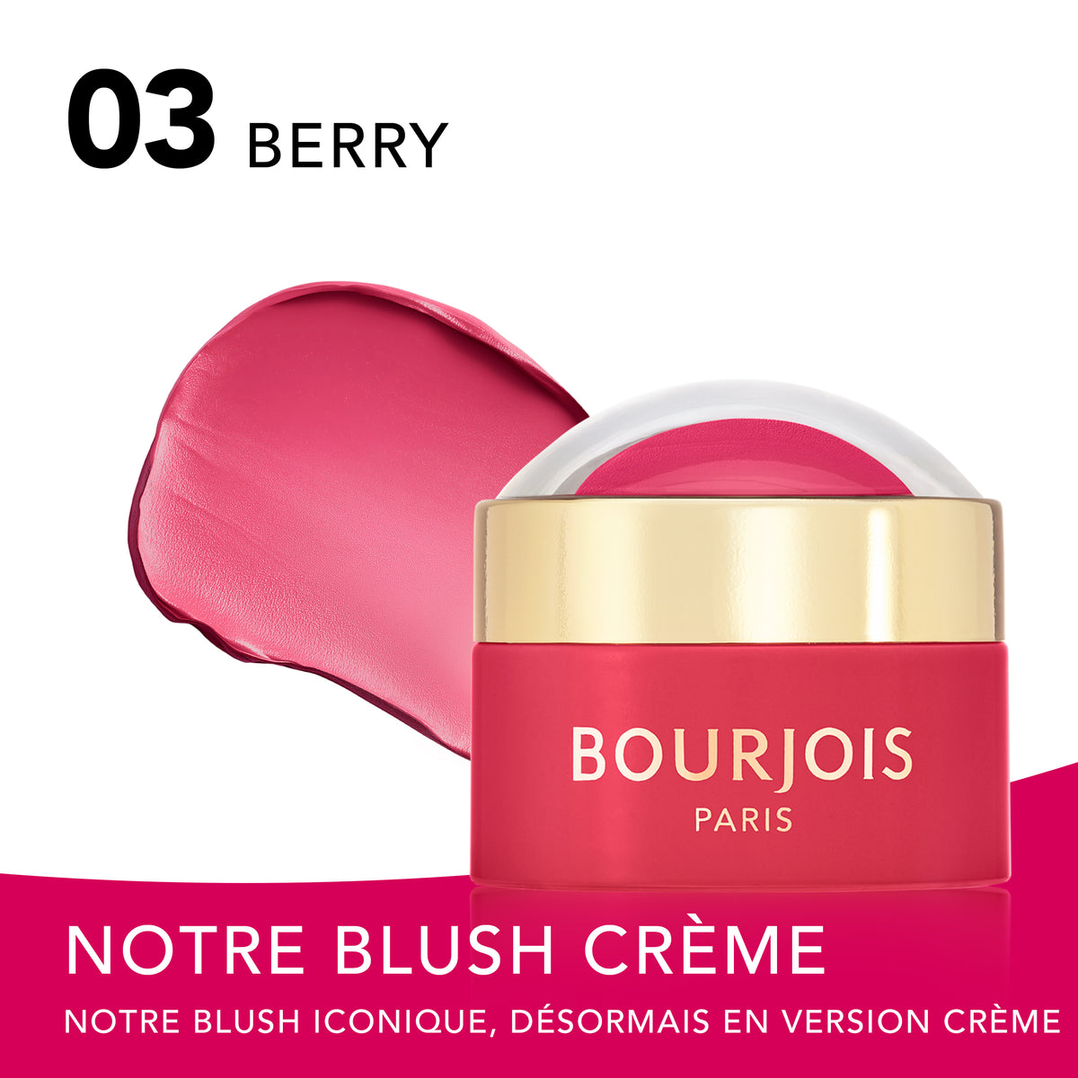Blush Boîte Ronde Crème