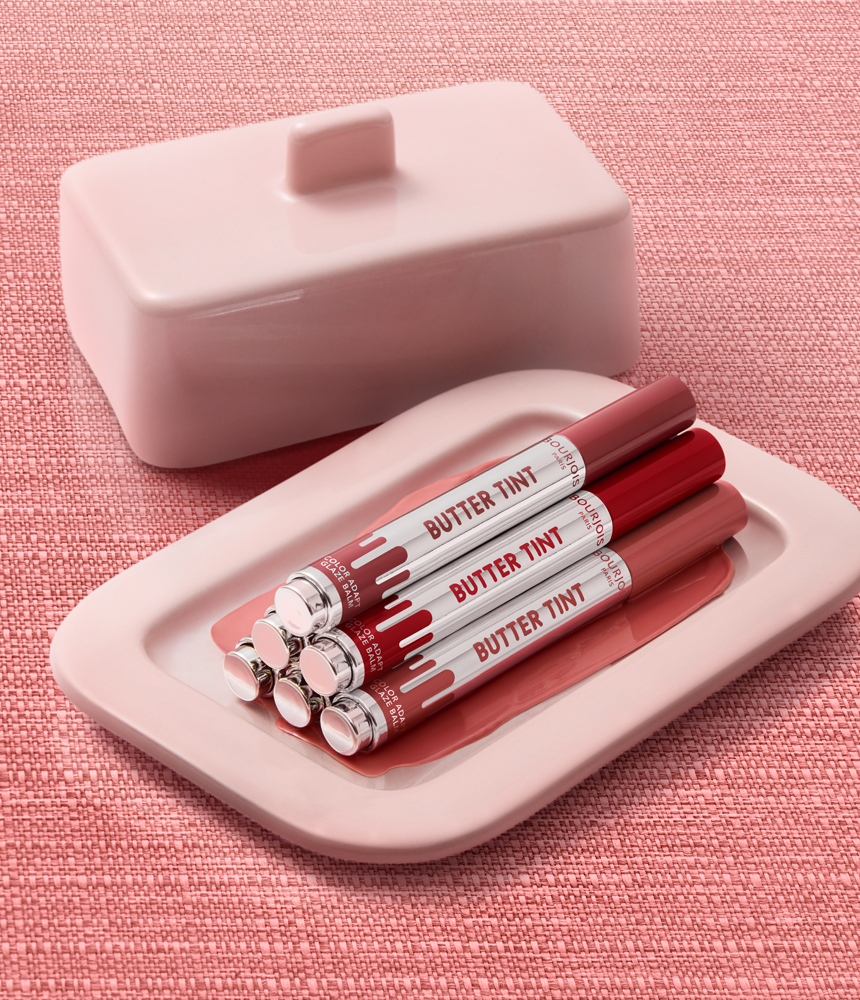 Baumes à lèvres teinté pour femme Butter Tint Bourjois empilés