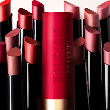 Rouge à lèvres Velvet The Lipstick Bourjois, fini mat velours