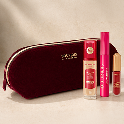 Trousse de maquillage et cadeau surprise Bourjois