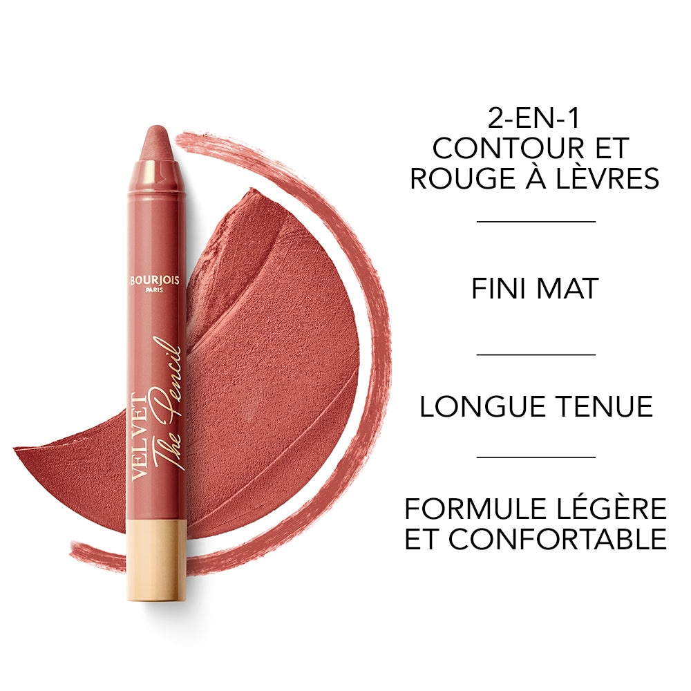 Crayon Rouge à Lèvres Velvet The Pencil