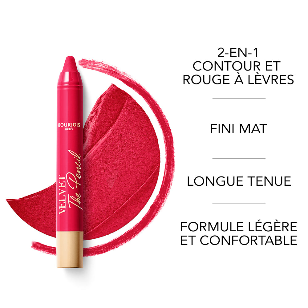 Crayon Rouge à Lèvres Velvet The Pencil