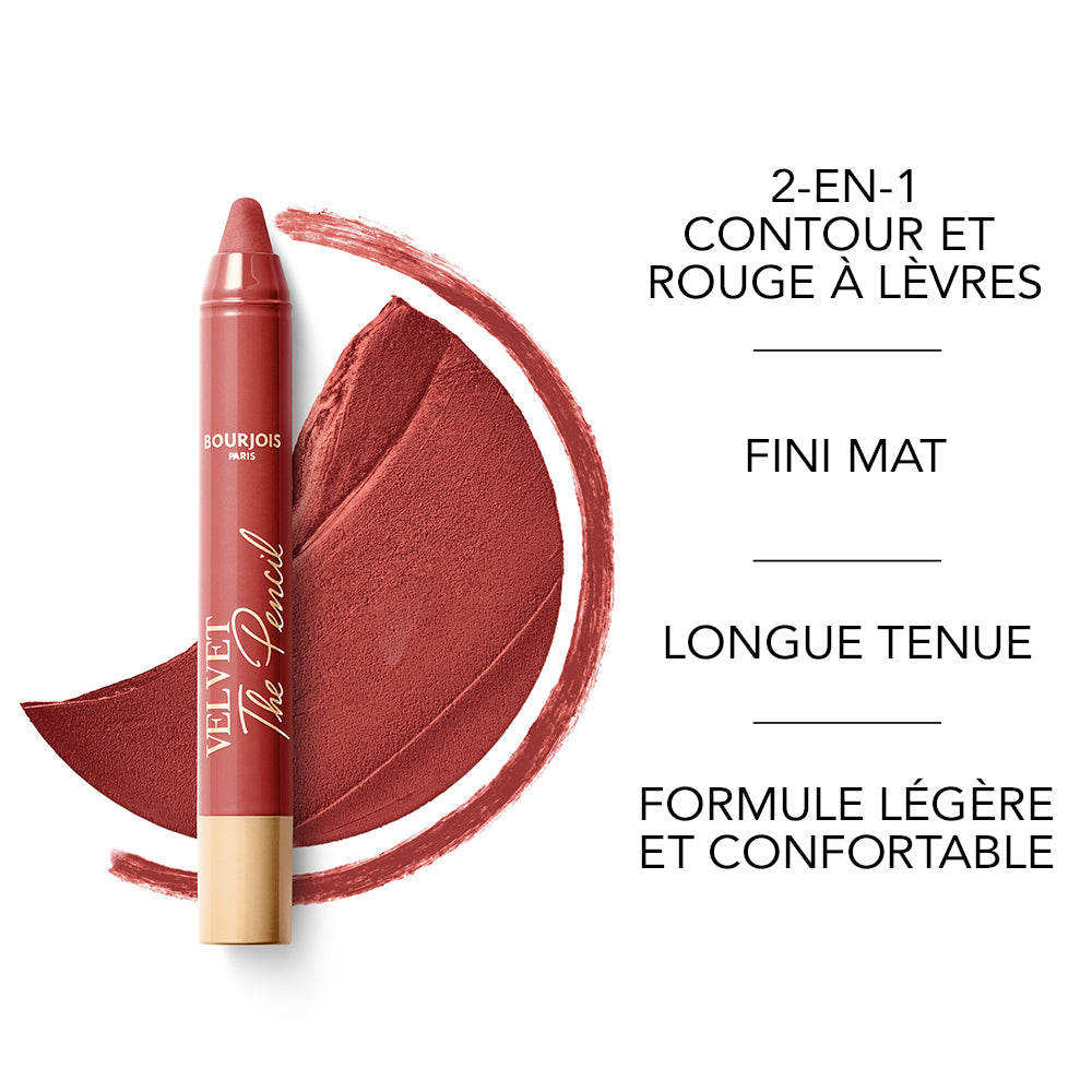 Crayon Rouge à Lèvres Velvet The Pencil