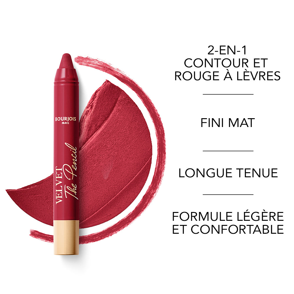 Crayon Rouge à Lèvres Velvet The Pencil