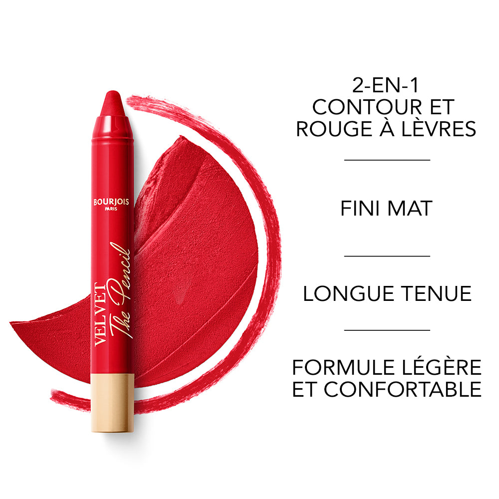Crayon Rouge à Lèvres Velvet The Pencil